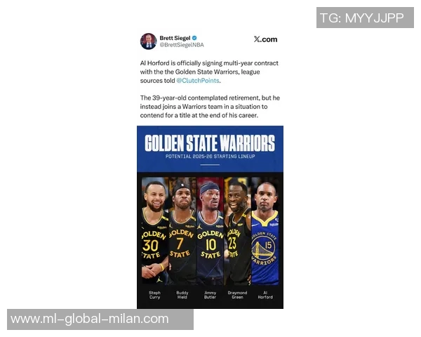 勇士重塑阵容需天赋支持巴特勒霍福德如天降神兵助力球队